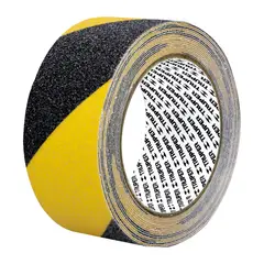TRUPER - Cinta 5 MT Antiderrapante Antideslizante ama/negra 50mm c/abrasivo