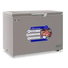 Ilumi - Congelador con tina de Acero Inoxidable de 340lt TFI-3400DG