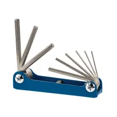 TRUPER - Juego 9 Llaves Allen MM Tipo Navaja