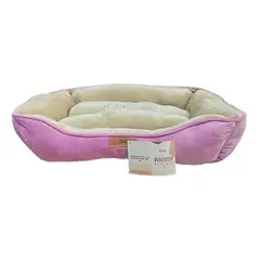 GENERICO - CAMA PARA PERRO PUFF EXTRA GRANDE COLOR ROSADO
