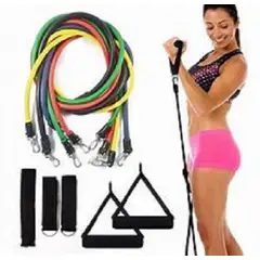 GENERICO - Set De Ligas De Resistencia - Crossfit 11 Piezas