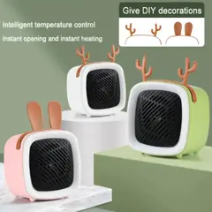 GENERICO - Mini Calentador Eléctrico para Escritorio - Color Universal