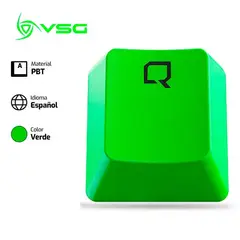 VSG - Keycaps STARDUST Español Verde