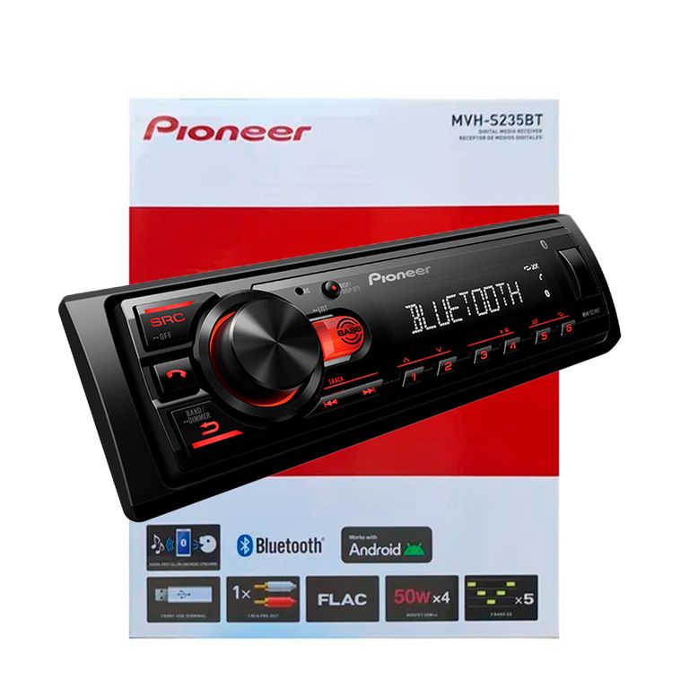 Autoradio Pioneer USB bluetooth MP3 MVH S235BT