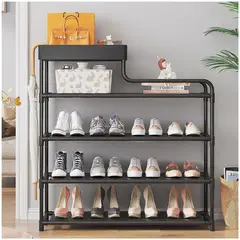 INSPIRA - Zapatera organizador de calzado 5 niveles negro