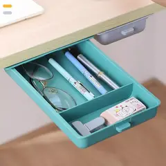 GENERICO - Cajón Bandeja Autoadhesiva Para Escritorio Oculto - Jade