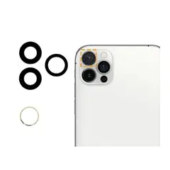 GENERICO - Repuesto lente Vidrio de cámara iPhone 11 Pro Max