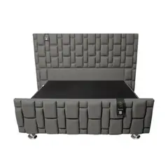 BARAKA HOME - Dormitorio Piecera Throne 2 Plz - Pranna Plata