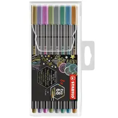 STABILO - Marcadores Pen 68 x 8 Metálicos