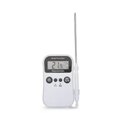 ETI - TERMOMETRO DIGITAL MULTIFUNCION COCINA CON ALARMA MÁXIMA Y MINIMA