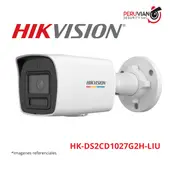 HIKVISION - COLORVU TUBO IP 2MP 28MM IP67 Smart Hybrid Light Admite HK-DS2CD1027G2H-LIU