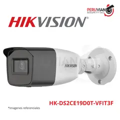Hikvision - TUBO 1080 exterior, LENTE 2.8 mm - 12 mm(92-23 grados)  HK-DS2CE19D0T-VFIT3F