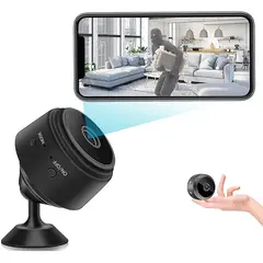 OEM - Mini Cámara Espía Oculta WiFi Niñera Cámara con Aplicación 1080P HD