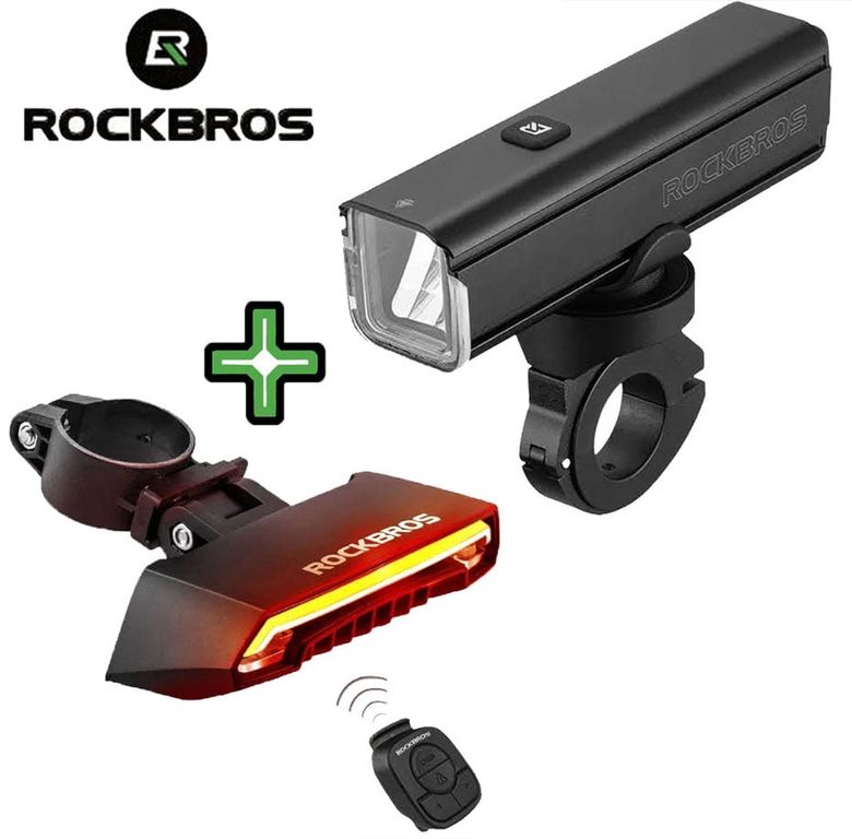 Kit de luces de alta potencia para bicicleta - ROCKBROS