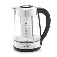 OSTER - Hervidor Eléctrico de Vidrio BVSTKT8990 AceroNegro