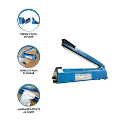 GENERICO - Selladora Electrica Termica Para Plastico Bolsas 30cm Polietileno