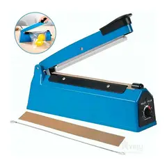 OEM - Maquina para Sellar Bolsas de 30cm de Polietileno PP PE Papel Kraft