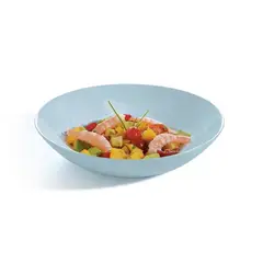 LUMINARC - Plato x6 hondo 20 cm Diwali Paradise Blue
