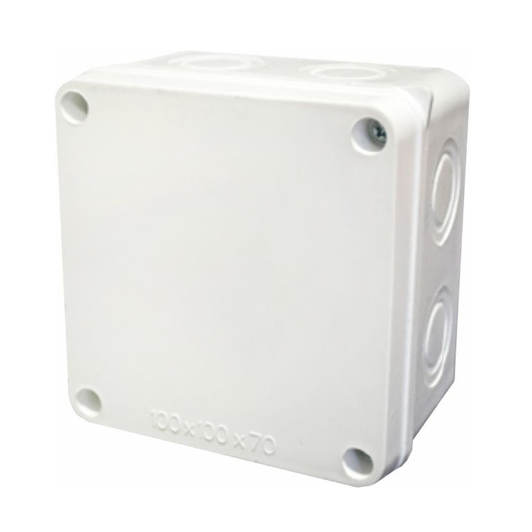 CAJA DE PASE ADOSABLE 100X100X70 PVC
