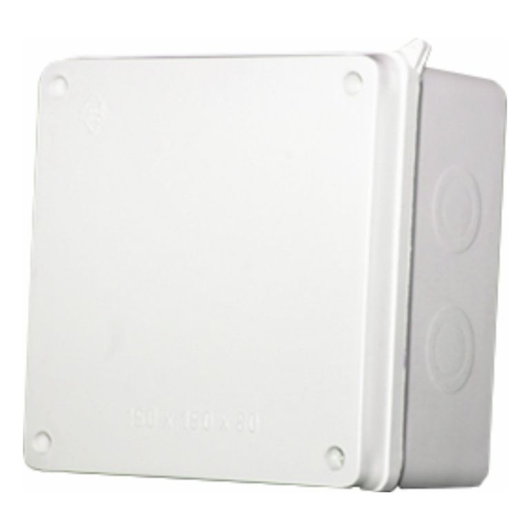 CAJA DE PASE ADOSABLE 150X150X80 PVC