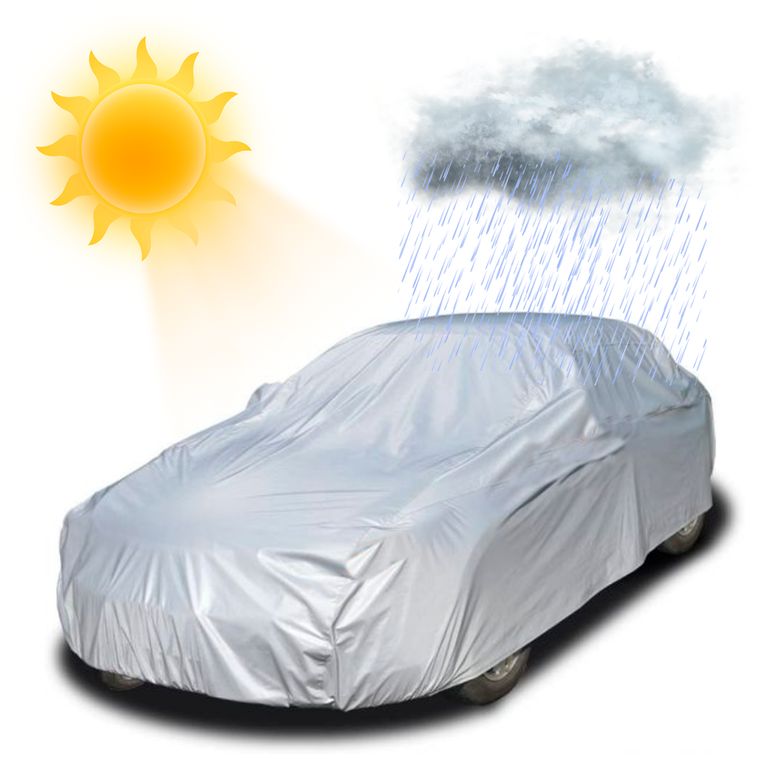 Cobertor De Lluvia Protector Funda para auto Impermeable XL