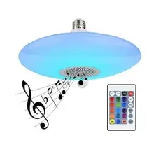 GENERICO - Foco Led Parlante ufo bluetooth RGB control YOHAD 48W