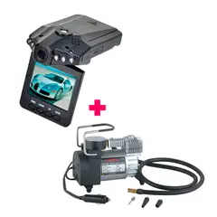 GENERICO - Camara Vehicular H198 + Compresor para Auto o Camioneta 12V