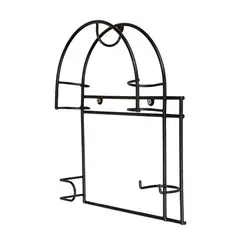 MAS CASA MOBILIARIO Y ACCESORIOS - Soporte en color negro para tubo de aspiradora Más Casa Perú