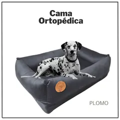 GENERICO - CAMA ORTOPEDICA PARA PERRO TALLA 6MIDE 89X56 CM AZUL