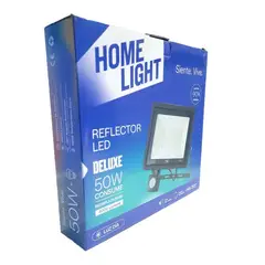 HOME LIGHT - Reflector led con sensor de movimiento 50W Luz Dia
