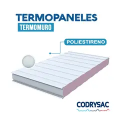 CODRYSAC - Panel Sándwich Termo Acústico Muro Poliestireno 50mm 1m x 3.60 m