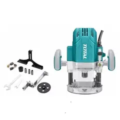 TOTAL TOOLS - RUTEADORA FRESADORA INDUSTRIAL 1600W CANTEADORA TOTAL - TR111216
