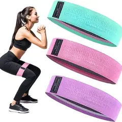 OEM - SET de 3 Bandas de Resistencia Para Ejercicios de Tela