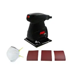 SKIL - Lijadora Orbital 14 200W + 30 lijas + Mascara de Polvo F0127232JF-000