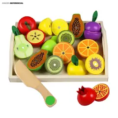 GENERICO - Juego Didáctico Bandeja de Fruta y Verdura