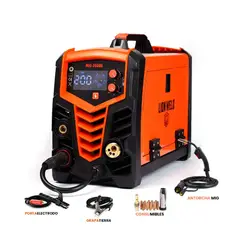 LION WELD - SOLDADORA MULTIPROCESOS 200DX AMPERIOS