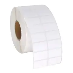 GENERICO - Etiquetas de Polipropileno Adhesivas 5 x 2.5cm x 3,000 x 2 columnas