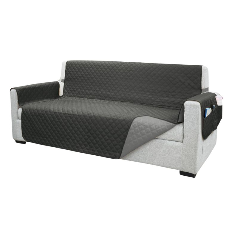 Protector de mueble impermeable 3-2-1 PLOMO reversible GRIS