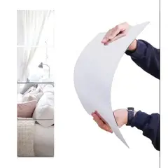 GENERICO - Espejo acrilico adhesivo para pared Cuadrado decorativo