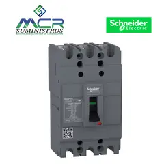 SCHNEIDER ELECTRIC - INTERRUPTOR AUTOMATICO TRIFASICO FIJO 60 AMPERIOS 25KA 240V Schneider