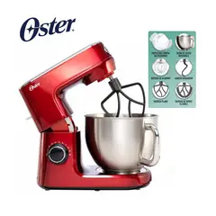 OSTER - Batidora Planetaria Oster® Tazón 5.2 Lts y Motor de 1000W FPSTSMPL3R