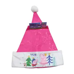 PEPPA PIG - Gorro navideño - Adulto