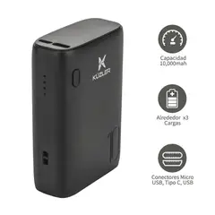 KUZLER - Cargador Portátil ANKE-002 10000 mAh