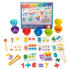 GENERICO - Juguete de Aprendizaje Numerico Montessori Para Niños