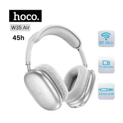 HOCO - Audífonos Inalámbrico W35 Air Light Bluetooth 5.3 - Silver