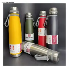 GENERICO - Termo Estilo Botella de 800 ML de Acero Inoxidable