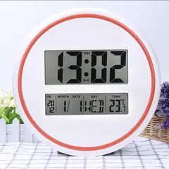 IMPORTADO MC - Reloj Digital Circular De Pared A Pilas