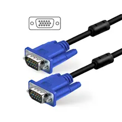 GENERICO - Cable Vga A Vga 20mts 15 Pines C/ Doble Filtro Macho A Macho
