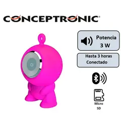 CONCEPTRONIC - PARLANTE CSPKBTWPHFP ROSA
