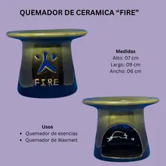 GENERICO - Pebetero de Esencias y Waxmelts Fire